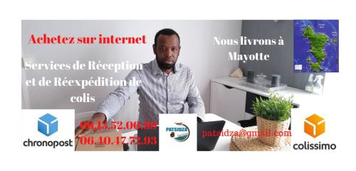 Transport colis Mayotte par Patsidza services